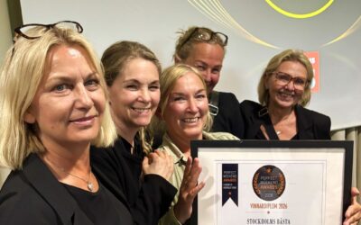 Vi vann ett fint pris!