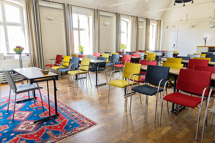 Konferensrum Tingssalen på Långholmen i Stockholm
