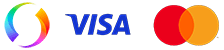 Swish Visa Mastercard logo Swish Visa Mastercard logo